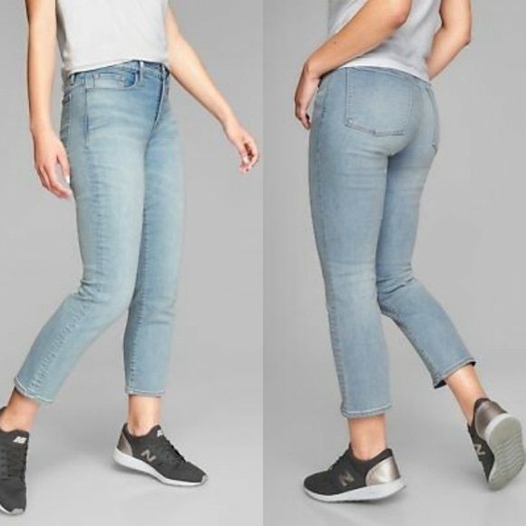 Nwt Athleta Sculptek Slim Straight Jean 